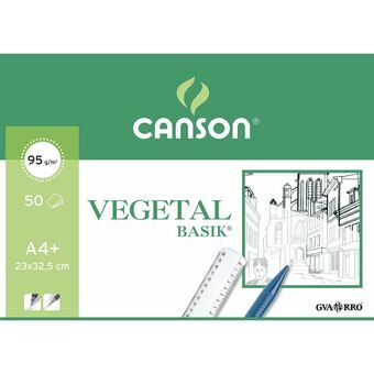 Drawing pad Canson A4+ 50 Ark (23 x 32,5 cm)