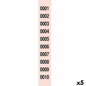 Tombola nummerstrimler 1-10000 (5 enheder)