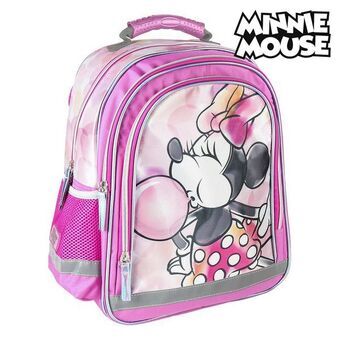 Skoletaske Minnie Mouse Pink