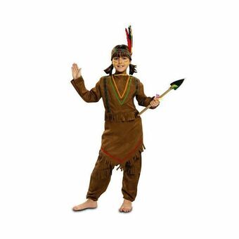 Kostume til børn My Other Me 1-2 år Amerikansk Indisk Brun (3 Dele)