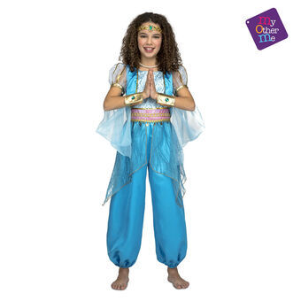 Kostume til børn My Other Me Prinsesse Turkisblå Multifarvet (3 Dele)