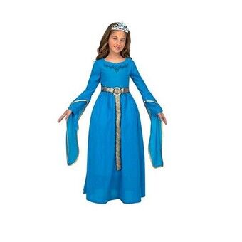Kostume til børn Blå Middelalder prinsesse 5-6 år