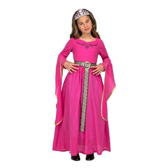 Kostume til børn My Other Me Pink Middelalder prinsesse 5-6 år