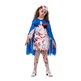 Kostume til børn My Other Me Blødende sygeplejerske 7-9 år (3 Dele)