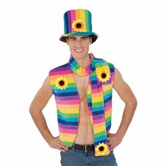 Kostume til voksne My Other Me Rainbow  Vest Størrelse 54