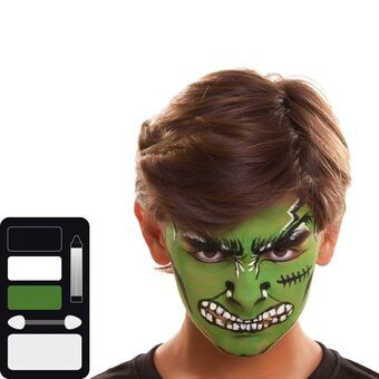 Makeup Sæt til Børn My Other Me Hulk Grøn (24 x 20 cm)