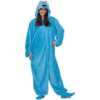 Kostume til voksne My Other Me Cookie Monster