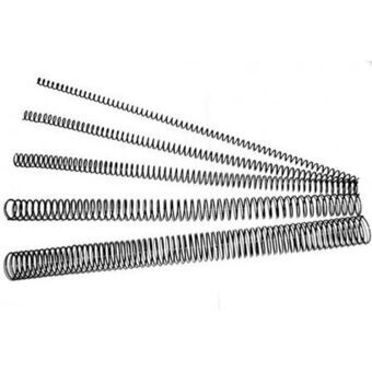 Bindende spiraler DHP 5:1 100 enheder Metal Sort A4 Ø 24 mm