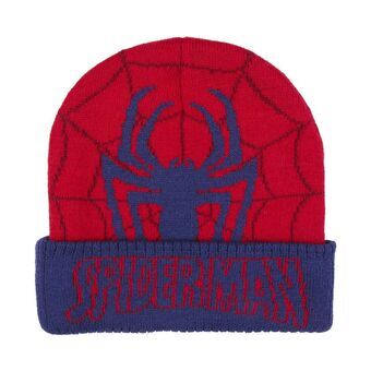 Børnehat Spider-Man Rød (Onesize)