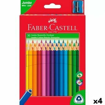 Farveblyanter Faber-Castell Multifarvet (4 enheder)