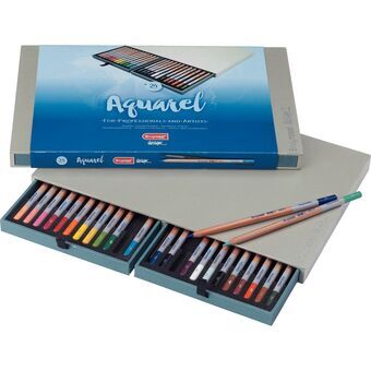 Watercolour Pencils Bruynzeel Aquarel Multifarvet 24 Dele