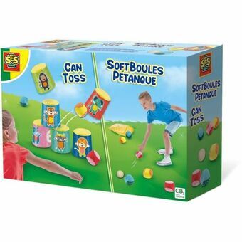 Færdighedsspil SES Creative Chamboule-tout and soft petanque balls