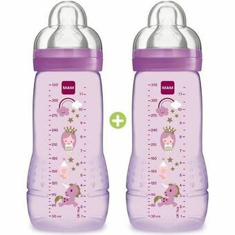 Sæt af babyens flasker MAM 330 ml
