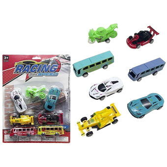 Legetøjssæt med køretøjer Racing Speed 7 Dele