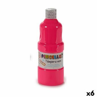 Tempera Pink 400 ml (6 enheder)