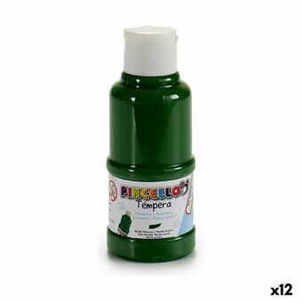 Tempera 120 ml Mørk grøn (12 enheder)