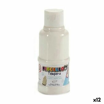 Tempera Hvid (120 ml) (12 enheder)