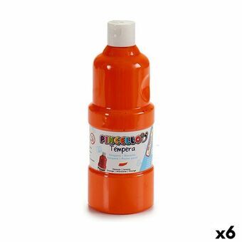 Tempera Orange 400 ml (6 enheder)