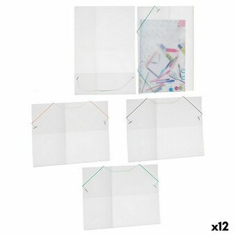 Dokumentmappe Gennemsigtig (1 x 26 x 35,5 cm) (12 enheder)