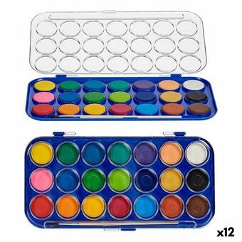 Akvarelfarver 21 farver (12 enheder)