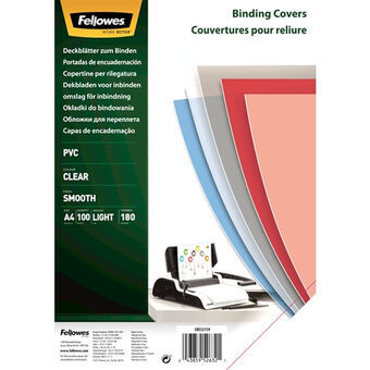 Binding Covers Displast Gennemsigtig A4 (100 enheder)