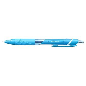 Pen med flydende blæk Uni-Ball Jetstream SXN-150C-07 Lyseblå 1 mm (10 Dele)