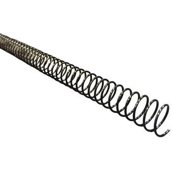 Bindende spiraler Yosan 56/4.1 100 enheder Ø 12 mm Sort Metal