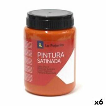 Tempera La Pajarita L-06 Orange Satin finish Skole (35 ml) (6 enheder)