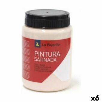 Tempera La Pajarita L-20 Pink Satin finish Skole (35 ml) (6 enheder)