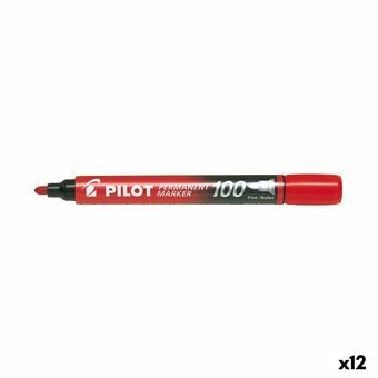 Sprittusch Pilot SCA-100 Rød (12 enheder)