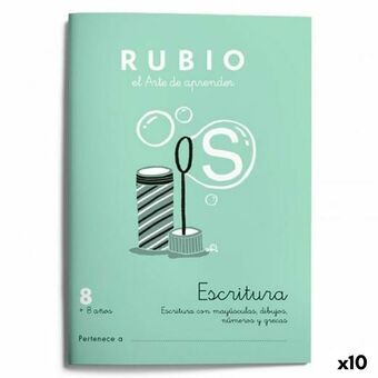 Writing and calligraphy notebook Rubio Nº8 A5 Spansk 20 Ark (10 enheder)