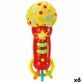 Toy microphone Winfun 6 x 16,5 x 6 cm (6 enheder)