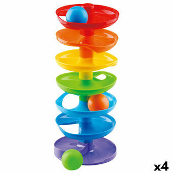 Aktivitetsspiral PlayGo Rainbow 15 x 37 x 15,5 cm 4 enheder