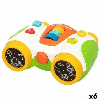 Interaktivt legetøj til babyer Colorbaby Kikkert 13,5 x 6 x 10,5 cm (6 enheder)