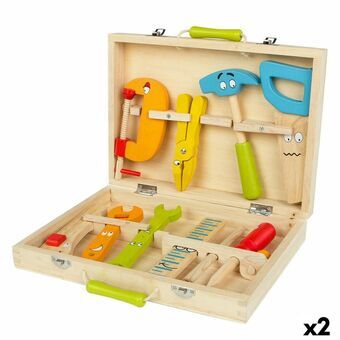 Sæt med værktøjer til børn Woomax 11 Dele 2 enheder