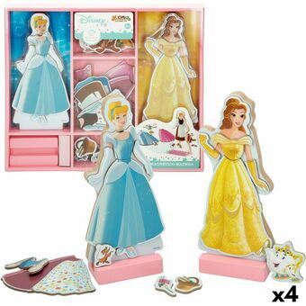 Figurer Princesses Disney 45 Dele 4 enheder 9 x 20,5 x 1,2 cm