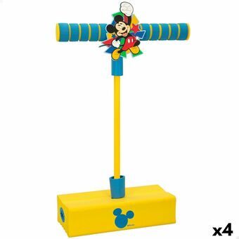 Pogobouncer Mickey Mouse Gul Børns 3D (4 enheder)