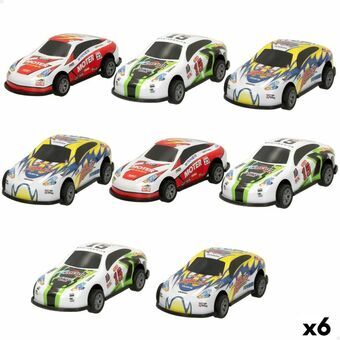 Legetøjssæt med køretøjer Speed & Go 8,9 x 2,7 x 4 cm (6 enheder)