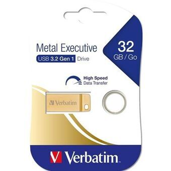 USB-stik Verbatim Executive Gylden 32 GB