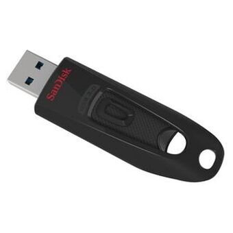 USB stick SanDisk SDCZ48-016G-U46 USB 3.0 Sort Nøglesnor 16 GB DDR3 SDRAM
