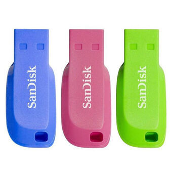 USB stick SanDisk SDCZ50C-032G-B46T USB 2.0 32 GB (3 uds) 32 GB
