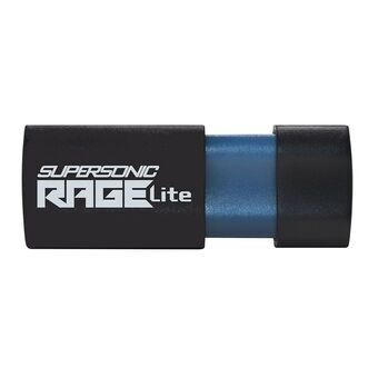 USB-stik Patriot Memory Supersonic Rage Lite Sort Sort/Blå 32 GB
