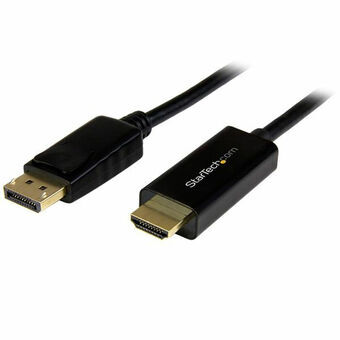 DisplayPort til HDMI-adapter Startech DP2HDMM1MB 1 m
