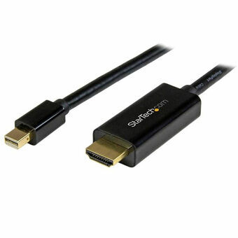 Mini DisplayPort til HDMI-adapter Startech MDP2HDMM5MB          5 m Sort