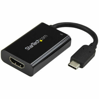 USB C til HDMI-adapter Startech CDP2HDUCP            Sort 4K Ultra HD