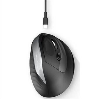 Optisk trådløs mus Energy Sistem Office Mouse 5 Comfy Sort/Grå