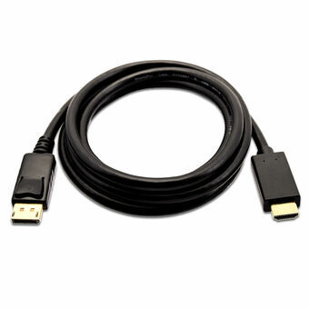 DisplayPort til HDMI kabel V7 V7DP2HD-02M-BLK-1E Sort