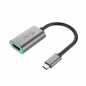 USB C til HDMI-adapter i-Tec C31METALHDMI60HZ Grå 4K UHD