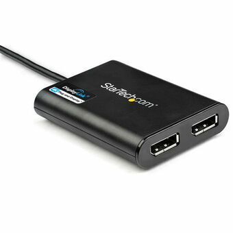 DisplayPort-kabel USB 3.0 Startech USB32DP24K60 Sort