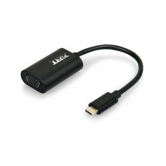 USB C til VGA-adapter Port Designs 900125 Sort